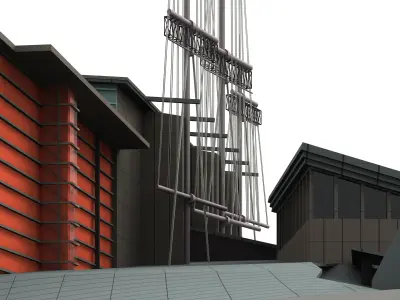 Vasa Museum - 3D Building Models 3D model
