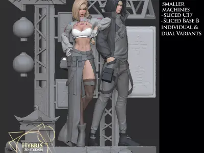 DRAGON BALL CYBERPUNK COMMERCIAL PACKAGE B 3D print model