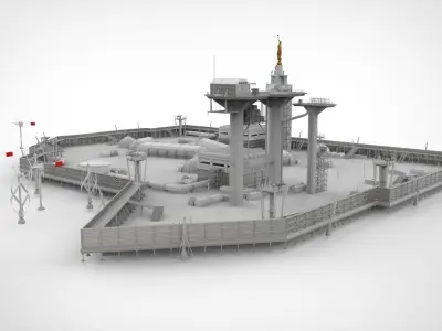 starship troopers port joe smith 3D model