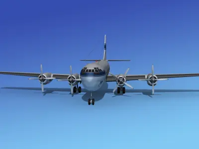 Boeing 377 Pan Am 1 3D model