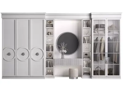 Furniture Composition 92 part 1 3D model