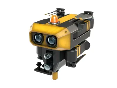 Repair Drone Low-poly 3D model