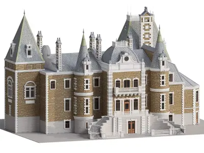 Castle 3D model