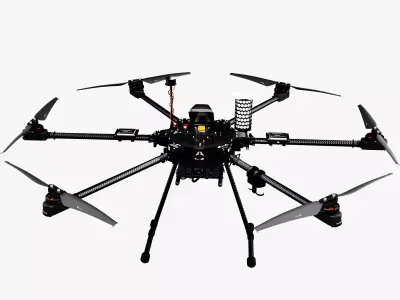 Aurelia X6 v2 Pro Drone 3D model