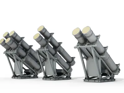 Mark 141  RGM 84 Harpoon 3D model