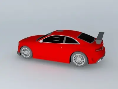 Modified Audi RS5 GT2 Concept Free 3D model