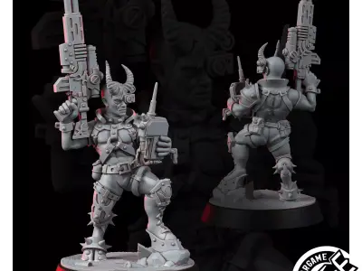 RENEGADES OF EXCESS SHARPSHOOTERS 3D model