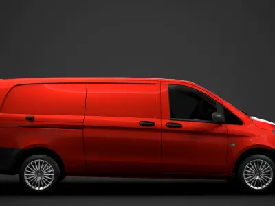 Mercedes Benz Vito Panel Van L3 2019 3D model