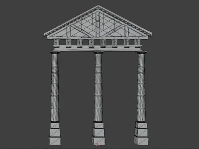 Colosseum Gate 2 3D model