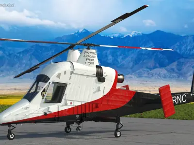 Kaman K Max K1200 3D model