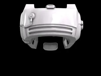 Star Wars Return of the Jedi B-wing pilote helmet 3D print model