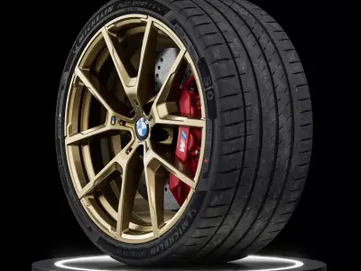 Michelin Pilot Sport 4S 285 30 ZR20 99Y 3D model