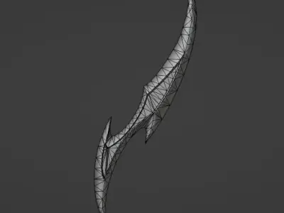 Irelia Blade Free low-poly 3D model