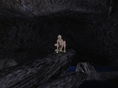 Gollum Cave 3D model