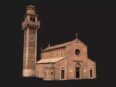 Basilica Santa Felice Fortunato 3D model