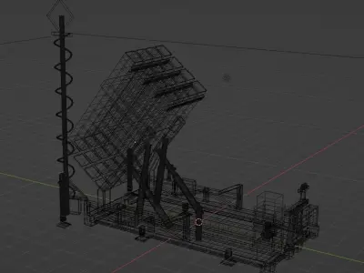 Iron dome 3D model