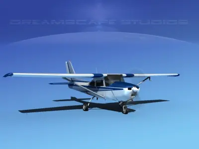 Cessna 172RG Cutlass V09 3D model