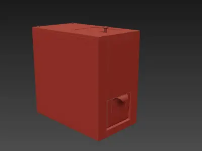 Wessamat Ice Crusher C 103 3D model