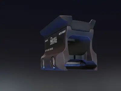 DD T1 Micro Mount Stand Low-poly 3D model
