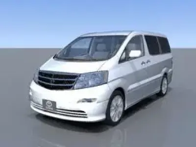Toyota Alphard Free 3D model