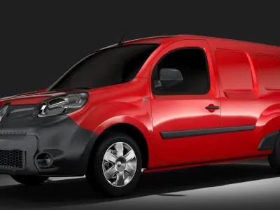 Renault Kangoo Maxi Van 2017 L3 2017 3D model