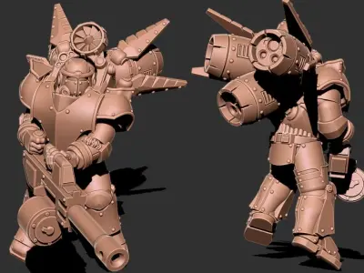 Black Knights - Air Superiority Force 3D print model