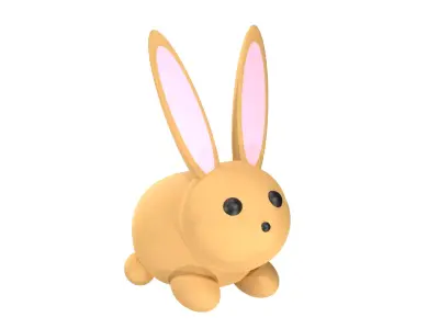 Easter Rabbit 3d model 3D model