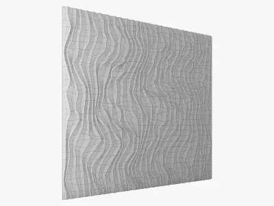 wane wall 25 3D model