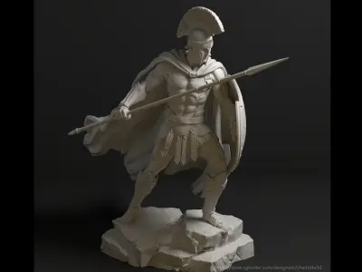 Roman Gladiator 3D print model