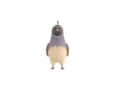 Character327 Quail 3D model