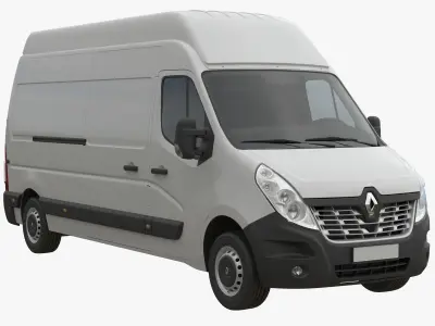 Renault Master 2015 PanelVan L3H3 3D model