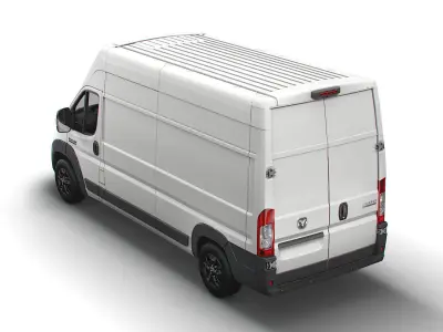 RAM Promaster Van L3H3 2023 3D model