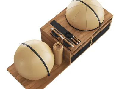 PENT luxury fitness equipment part 1 3D model