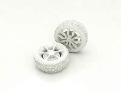 Wheels HD 3D model