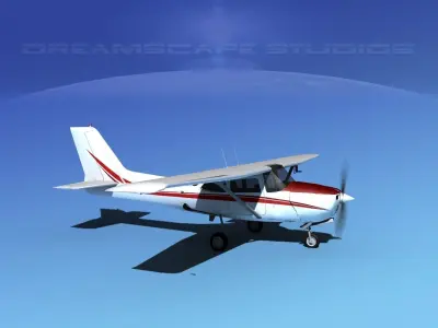 Cessna 172RG Cutlass V10 3D model