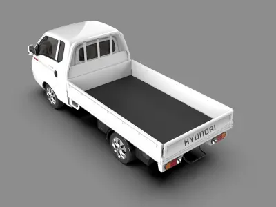 Hyundai Porter II Cargo Truck 3D model