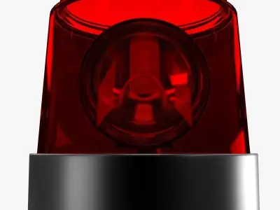 Warning Light 3D model