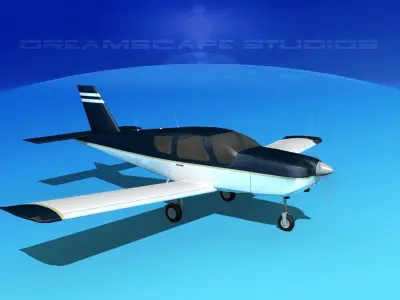 Socata TB-20 Trinidad V15 3D model