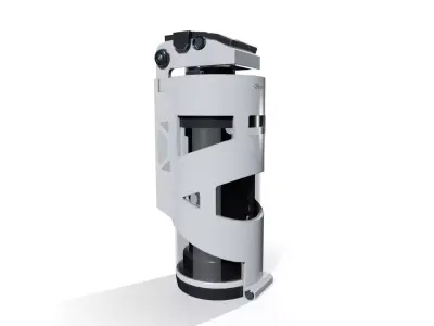 Sci-Fi Military Grenade - PBR Game Ready 3D model