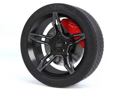 AUDI - wheels Free 3D model