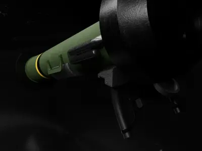 Javelin FGM-148 middle-poly 3D model