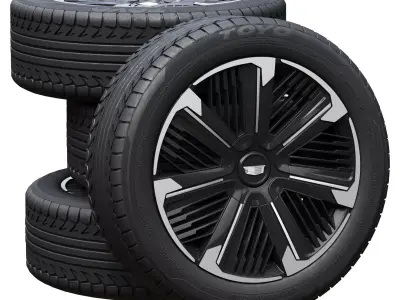 Cadillac wheels 3D model