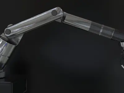 Robotic Arm Rigged 3D model