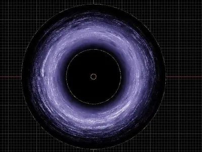 BLACK HOLE 3D  3D model