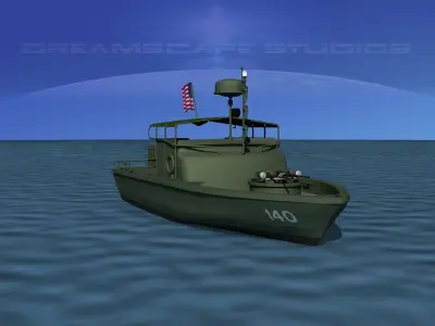 PBR Patrol Boat Riverine 3D model