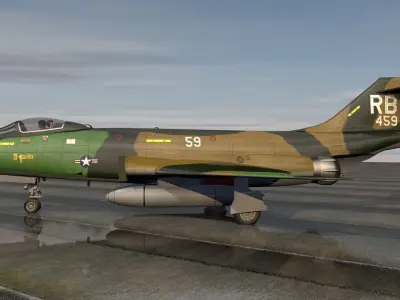 McDonnell RF-101G Voodoo 3D model
