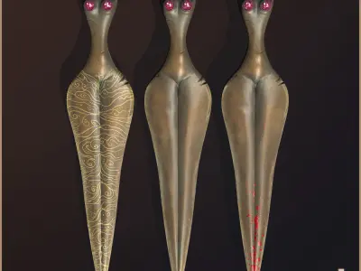 Legendaly Venus Sword Free low-poly 3D model