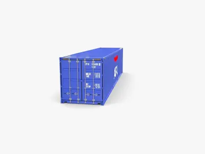 40ft Shipping Container APL 3D model