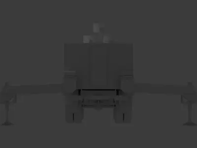 Repellent-1 Anty Drone EWS Low-poly 3D model