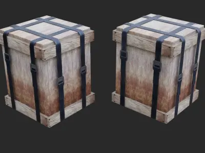 Survival Box 3D model